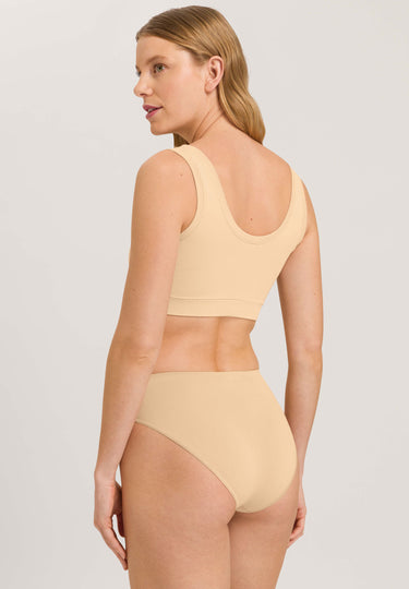 71806 Touch Feeling Crop Top Padded - 274 Beige